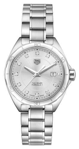 TAG Heuer Formula 1 Quartz 35 Stainless Steel / Silver - Diamond / Bracelet